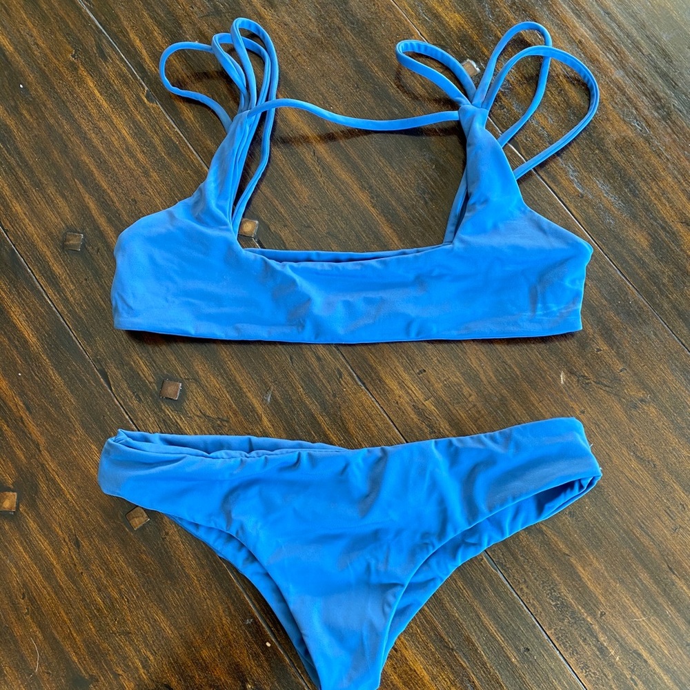 Blue Bikini Set. Never Worn